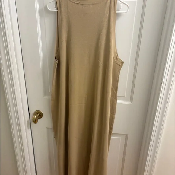 The Drop Tan Sleeveless Maxi Dress - Picture 6 of 6